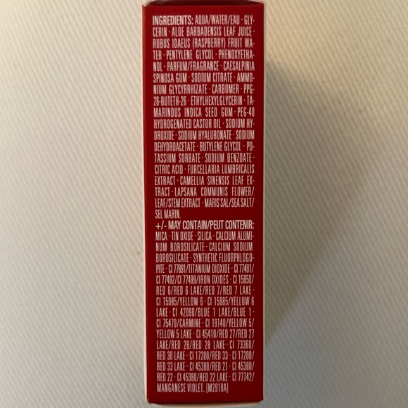 New! Clarins Hydrating Water Lip Stain in #3 Red Water - Picture 4 of 10